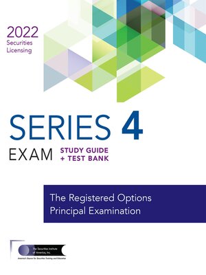 cover image of Series 4 Exam Study Guide 2022 + Test Bank